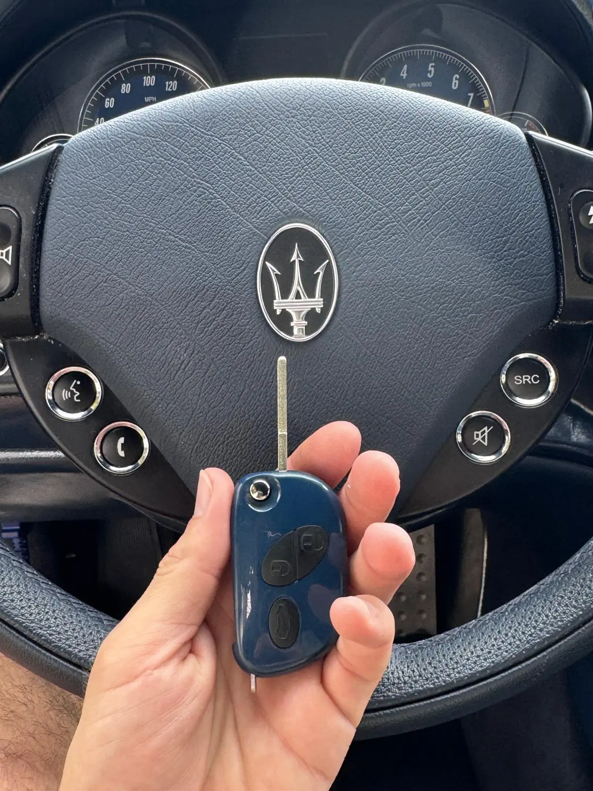 Maserati GranTurismo flip key duplicated